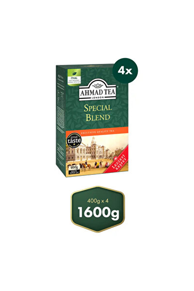 Ahmad Tea Special Blend Dökme Siyah Çay 4’lü Avantaj Paket 1.6 KG (4 x 400 Gr)