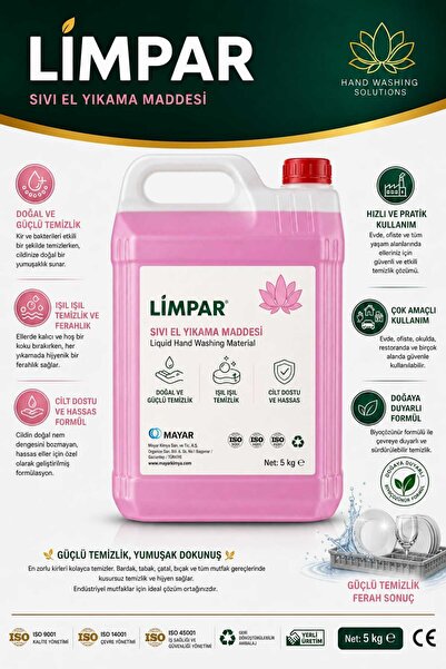 limpar Sıvı El Sabunu 5kg