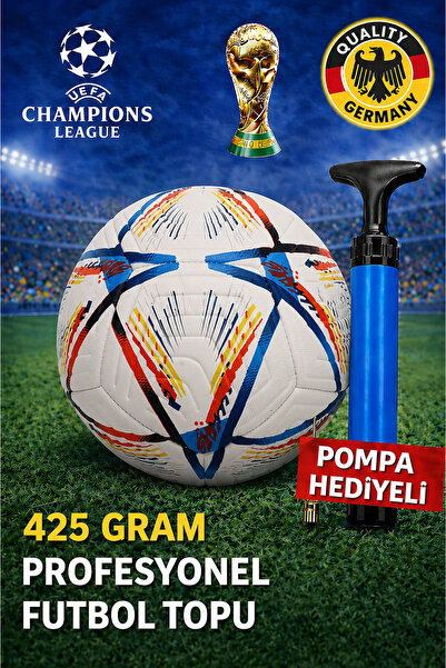 Janva Pompalı Futbol Topu Lazer Kesim 425 gram 1.kalite