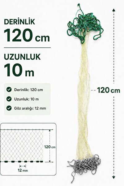 TD POWER Germe Misine Ağ -(Gizli kurşun /Gizli mantar )- Gümüş Balık Ağı , Öz...