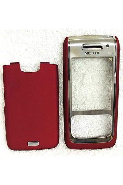 Nokia E65 ORİJİNAL ÖN KAPAK BATARYA PİL KAPAĞI KIRMIZI