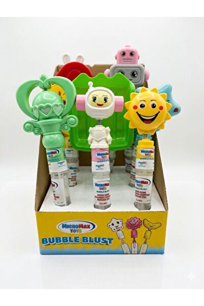 ni-ag Oyuncaklı Köpük Baloncuk Üflemeli Köpük Baloncuk Bubbles Köpük (Karışık...