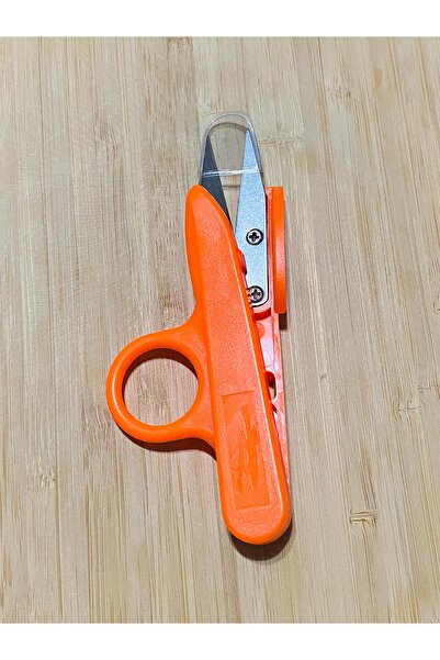 Lorin hobi Yarn Cleaning Scissors, Stylish and Elegant Scissors 1 Piece Orange