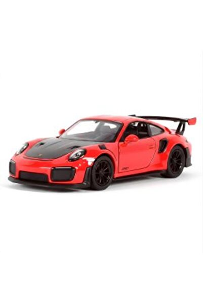 Noname Macheta auto metalica Kinsmart Porsche 911 GT3 RS Rosu, Scara 1...