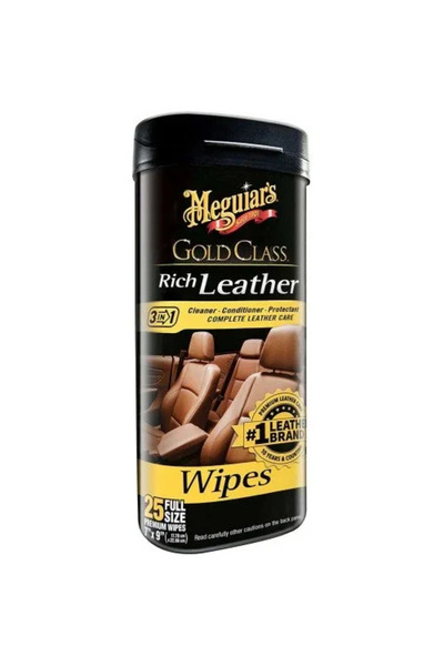 Meguiar's Consumer Servetele Intretinere Piele Meguiar's Rich Leather Wipes, ...