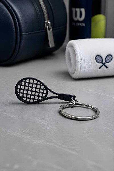 formix3d Tenis Raketi Anahtarlık - 3D Tasarım Premium Tenis Severlere Özel He...