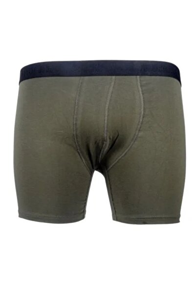 cusseli Large Size Men's Lycra Boxer C6350 Khaki