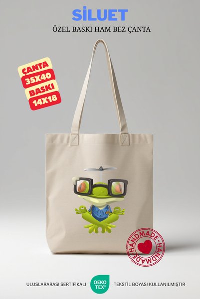 SİLUET Raw Cloth Bag