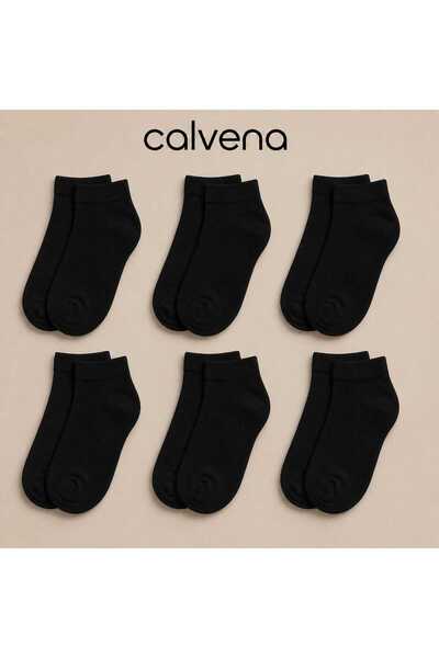 Calvena جوارب نسائية من الخيزران، جوارب سوداء غير مرئية، جوارب رياضية للكاحل،...