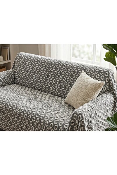 ELİTE COLLECTİON Kaymaz Çok Amaçlı Koltuk Örtüsü – Peluş Kumaş, 1.70 x 2.10, ...