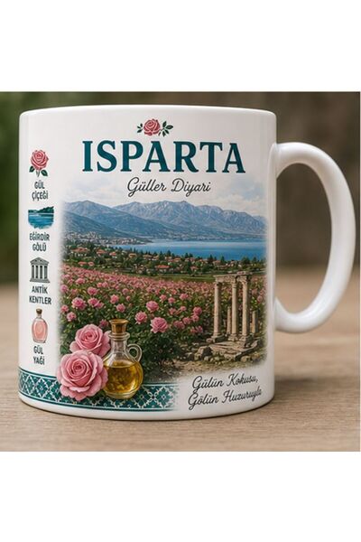 KADOREX DESIGN Turkish Cities Special Design Mug – Collection with Regional C...