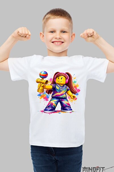GILDAN Tricou Roblox Kendama Minifigurina Cu Arme Stelare