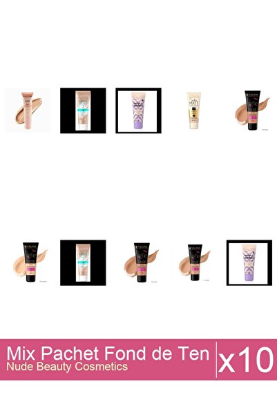 Makeup Set Mix 10 produse Fond De Ten: Eveline CCC Magical,52 ( beige ) , 30 ...