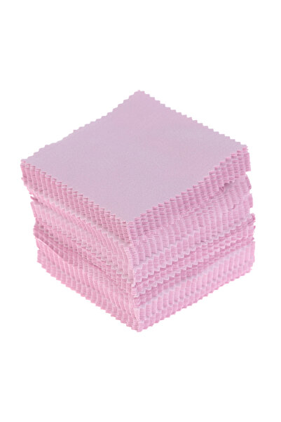 Choice Pink 100pcs 8x8cm Color Cleaning Polishing Cloth Soft Clean Wipe Cloth...
