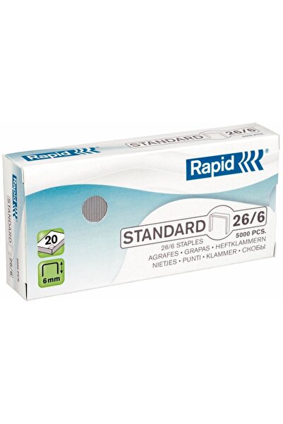 Rapid Capse Standard, 26/6, 2-20 coli, 5000 buc/cutie