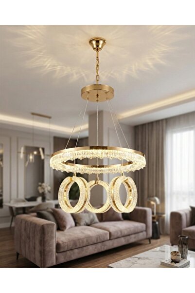 Erko ALYANS 3 LÜ GOLD SARKIT AVİZE