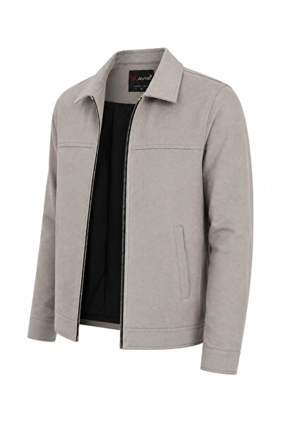 CLASSİCS MEN Xavir Slim Fit Men's Zippered Seasonal Jacket 7671