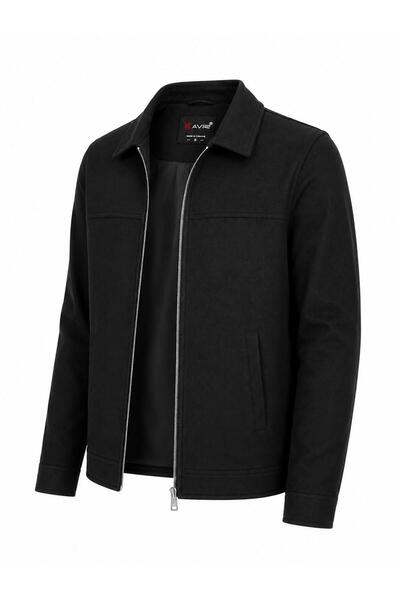 CLASSİCS MEN Xavir Slim Fit Erkek Fermuarlı Mevsimlik Ceket 7671