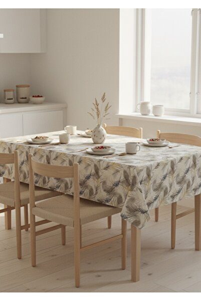 kesenegore Duck Fabric Liquid-Proof Stain-Resistant Tablecloth