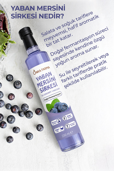 OnkaFarma Onka Farma Yaban Mersini Sirkesi 250 ml