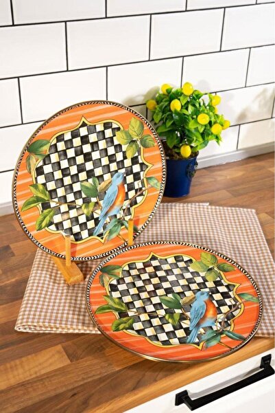 Miss Betty PARADISE EMAYE 2'Lİ SUNUM TABAK 30CM