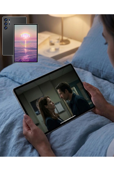 Epilons Wifi Destekli Android Tablet 10.1 İnç Geniş Ekran Tablet Seti