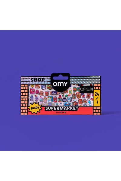 OMY Fabulous Vinil Çıkartmalar - Supermarket