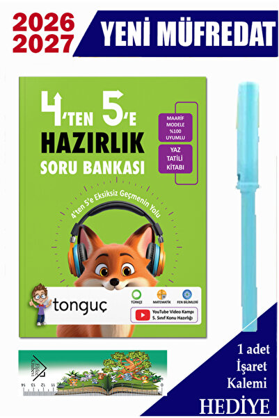 Tonguç Yayınları Tonguç 4'ten 5'e Hazırlık Kitabı 2027