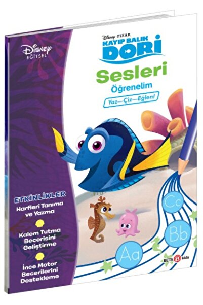 Beta Kids Yayınları Disney Pixar Finding Dory Let's Learn Sounds Combine the ...