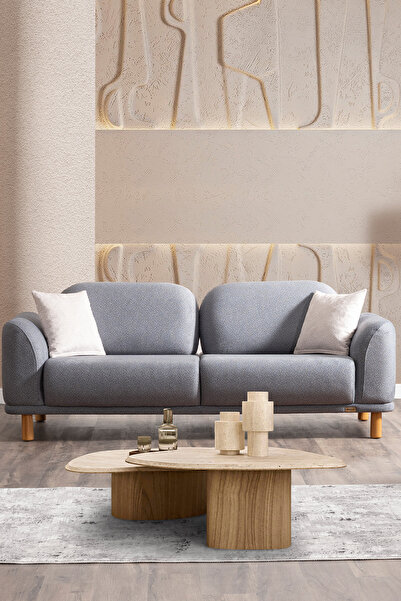İYENA HOME LİVİNG Rixos Mekanizmalı 3'lü Koltuk Lacivert