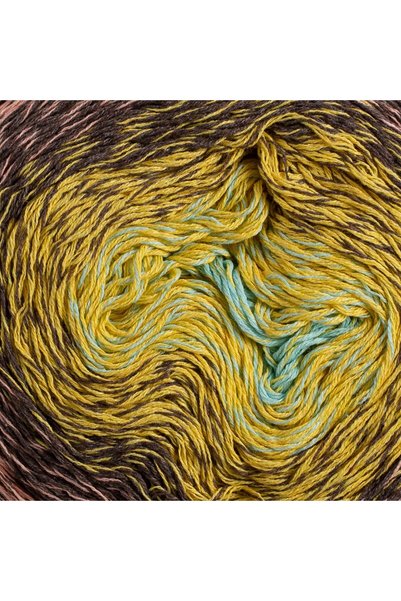 LA MİA YARNS La Mia Fresh Ebruli Hand Knitting Yarn - Lf012