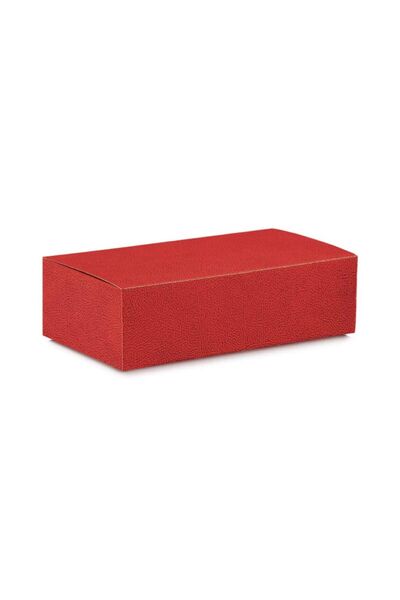 Scotton Cutie Cadou Premium tip Carte, Roșu Festiv cu Textură Reliefată, pent...