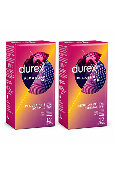 Durex Pleasure Me Condoms, 24 pieces