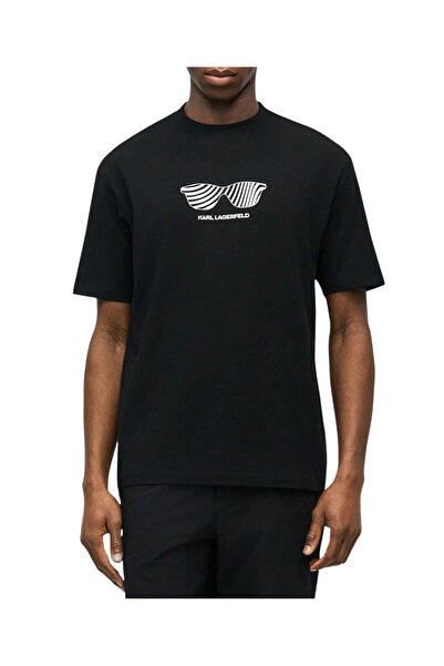 Karl Lagerfeld Ανδρικό T-shirt Μαύρο 755131 562221-990