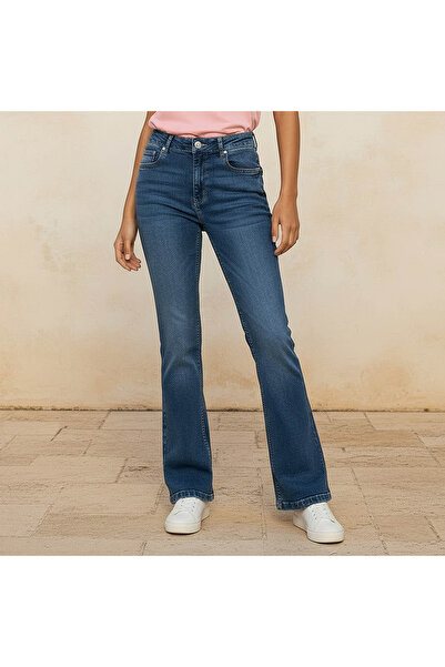 Lee Cooper Women High-Rise Bootcut Jeans