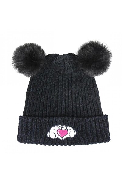Minnie Mouse Heart Hat With Motif