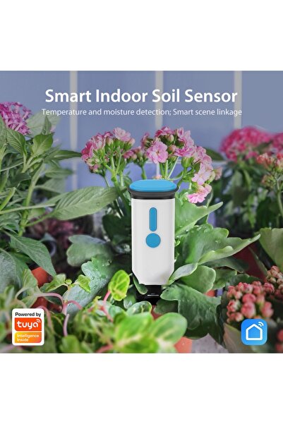 Neo Smart Tuya Destekli Akıllı Toprak Nem ve Sıcaklık Sensörü - IP66 Su Geçir...