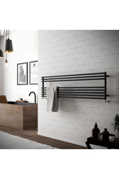 Cordivari Radiator de baie (încălzitor de prosoape), oțel, suport pentru pros...