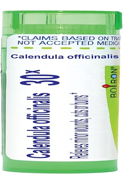 Boiron Calendula Officinalis 30X for Minor Wounds, Cuts or Burns - 80 Pellets