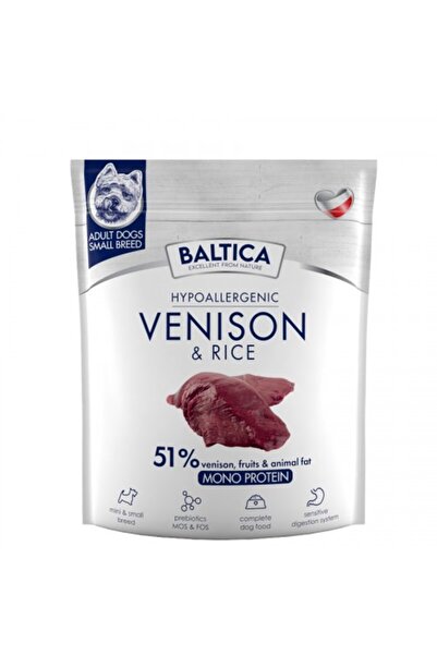 Baltica NUTRACEUTIC Hipoalergenic Carne de vânat și Orez XS / S 1kg