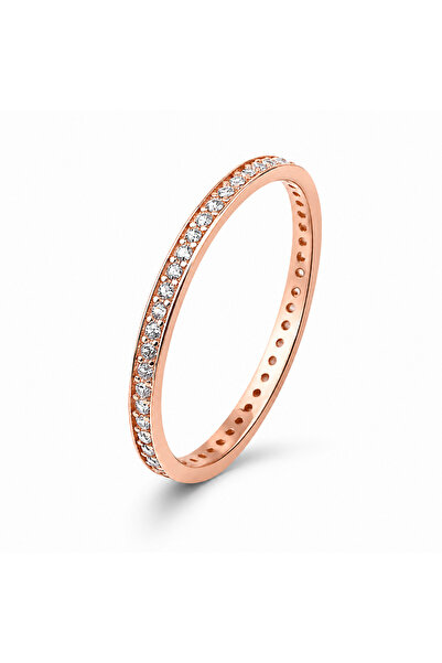 DesignbyKairos 14 Ayar Rose Altın Minimal Tamtur Yüzük