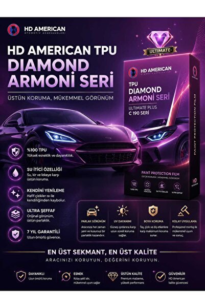HD AMERICAN TPU – Diamond Armoni Seri