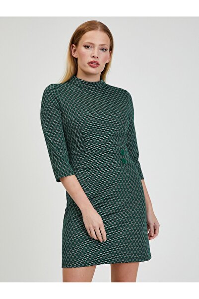 ORSAY Green women's patterned dress