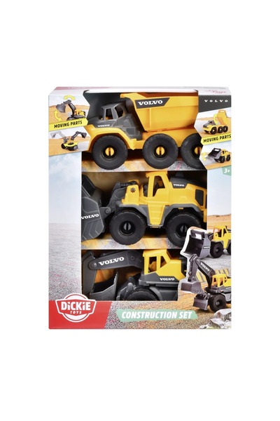 Fayola ΝΤΙΚΙ ΒΟΛΒΟ ΣΕΤ 3 ΜΗΧΑΝΗΜΑΤΑ ΚΑΤΑΣΚΕΥΩΝ