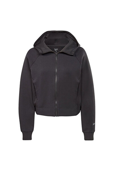 Reebok Femei& # x27;s Dreamblend Hanorac cu fermoar din bumbac XS