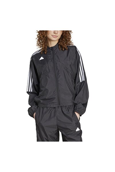 adidas Femei& # x27;s Tiro Cut 3-Stripes Jachetă sport țesută S