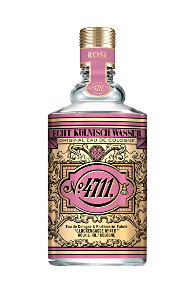 4711 , Floral Collection Rose, Eau De Cologne, Unisex, 100 ml