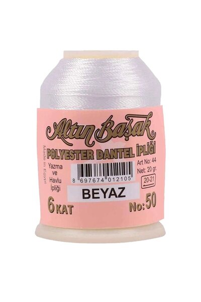 Royaleks Group Altınbaşak Needlework and Lace Thread 20 Gr - Royaleks - No: W...