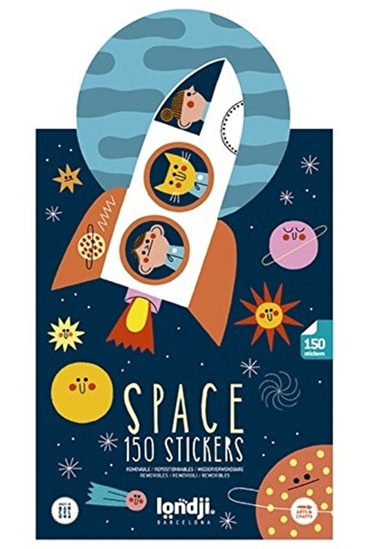 Londji Set of Repositionable Stickers Cosmos,