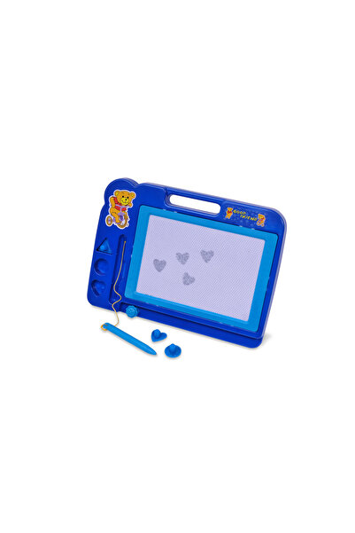 Zumzeria Tablă magnetică de desen Ursuleț Albastru - 30x20cm